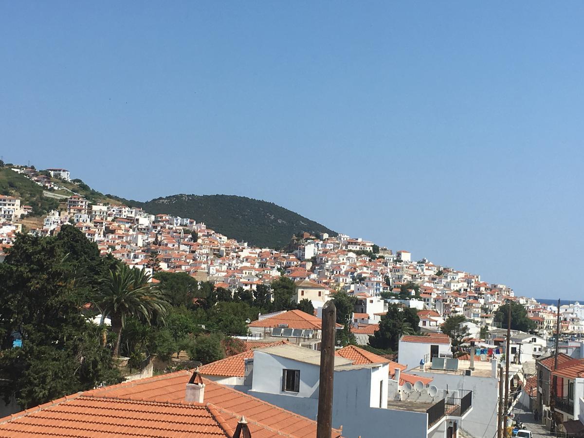 Hotel Aggeliki Skopelos stad Exteriör bild